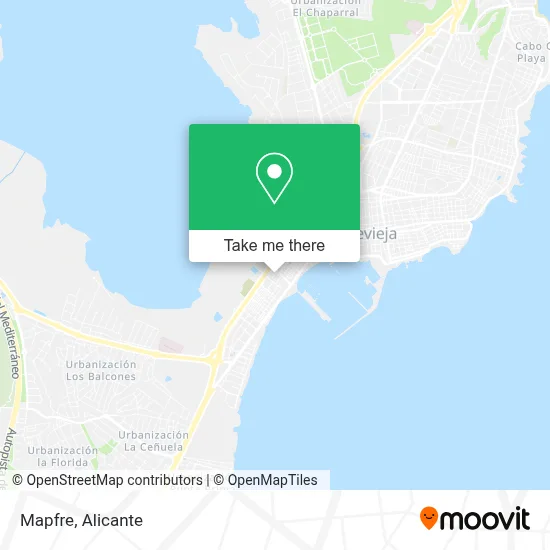 Mapfre map