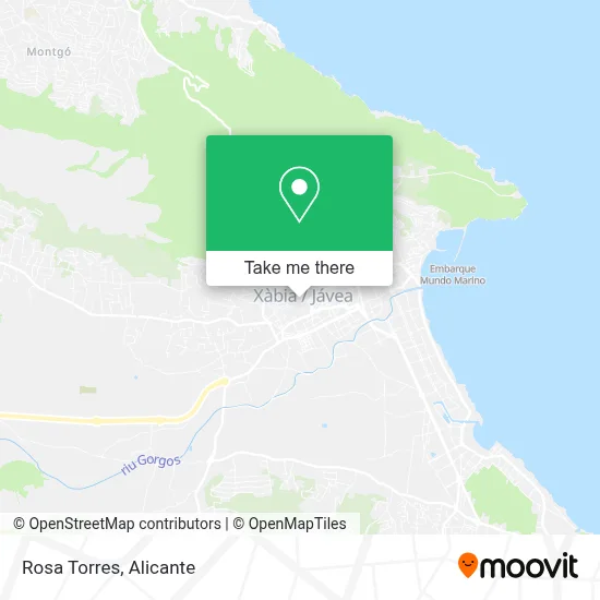 Rosa Torres map