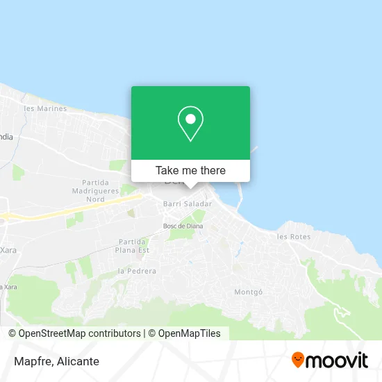 Mapfre map