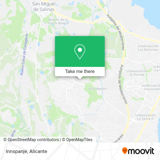 Innspanje map