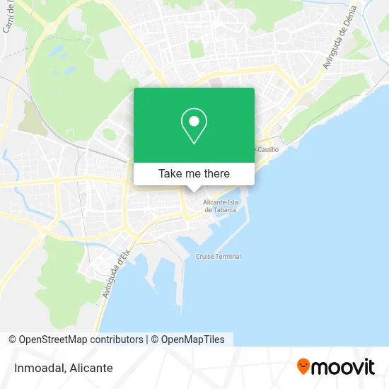 Inmoadal map