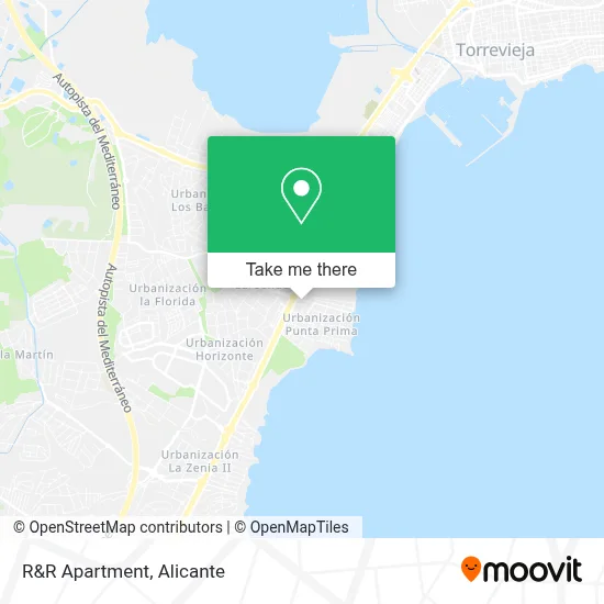 R&R Apartment map