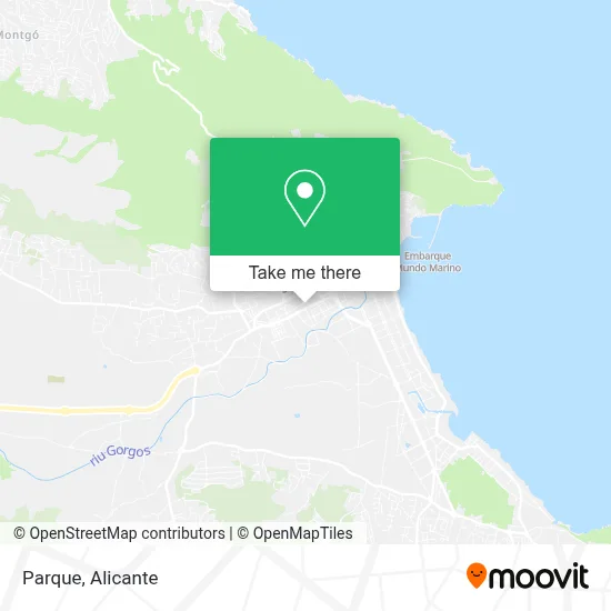 Parque map