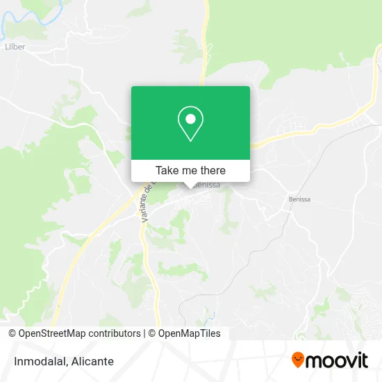 Inmodalal map