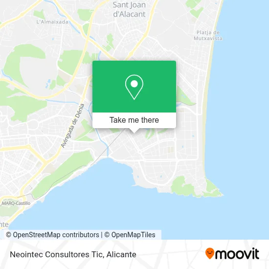 Neointec Consultores Tic map