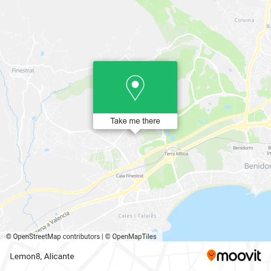 Lemon8 map