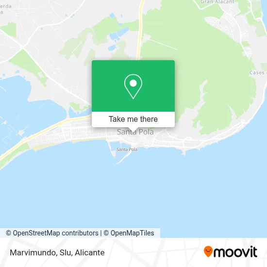 Marvimundo, Slu map