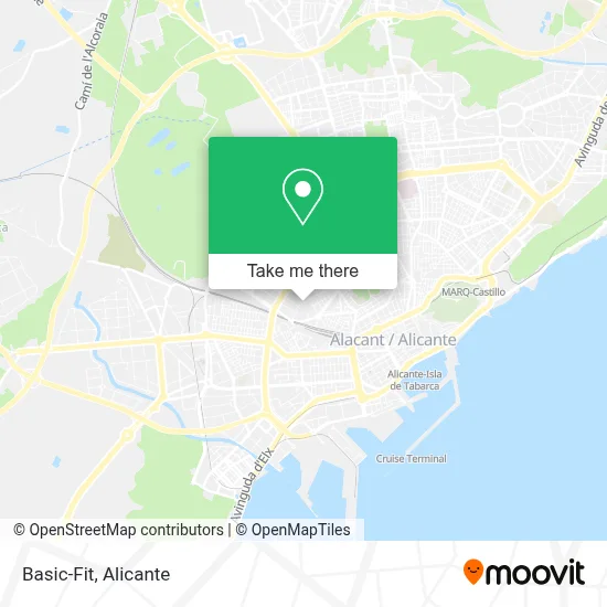 Basic-Fit map
