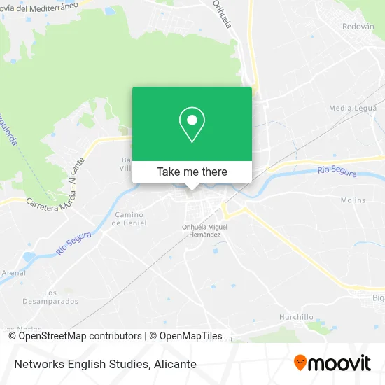 Networks English Studies map