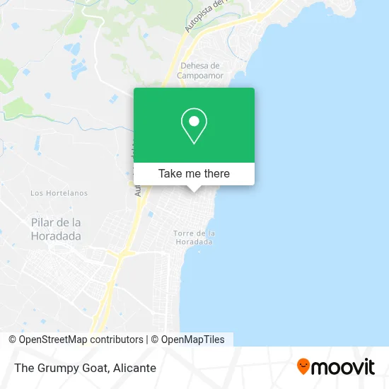 The Grumpy Goat map