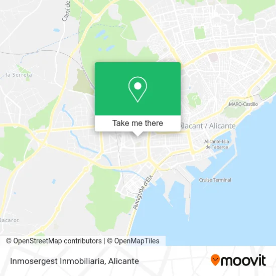 Inmosergest Inmobiliaria map