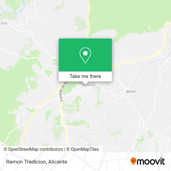 Ramon Tradicion map