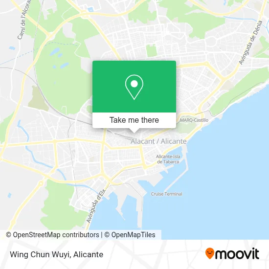 Wing Chun Wuyi map