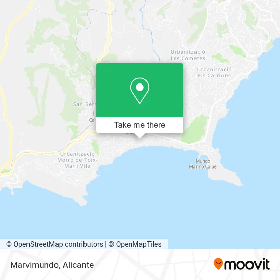 Marvimundo map
