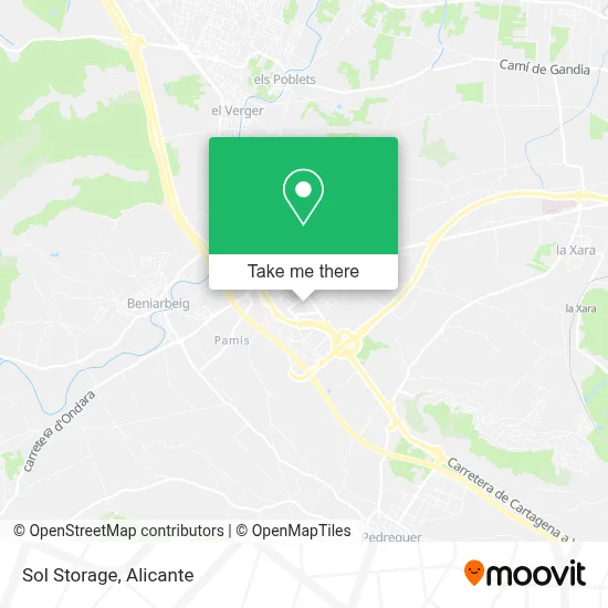 Sol Storage map