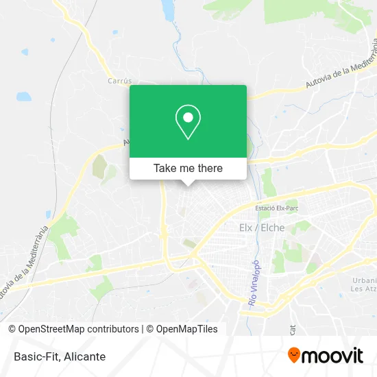Basic-Fit map