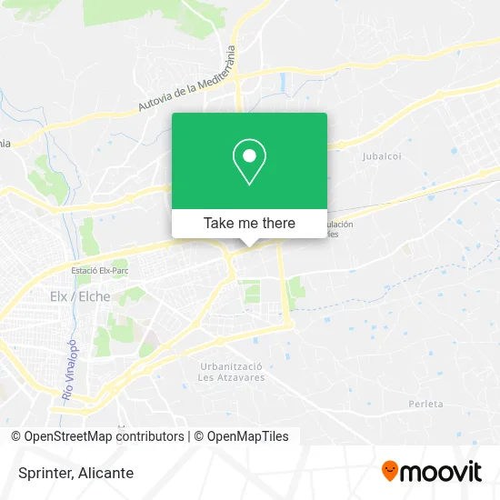 Sprinter map