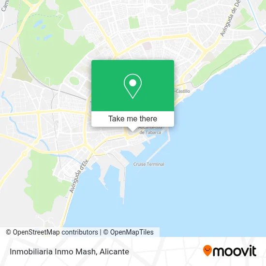Inmobiliaria Inmo Mash map