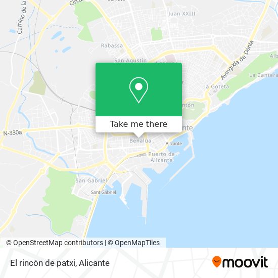El rincón de patxi map