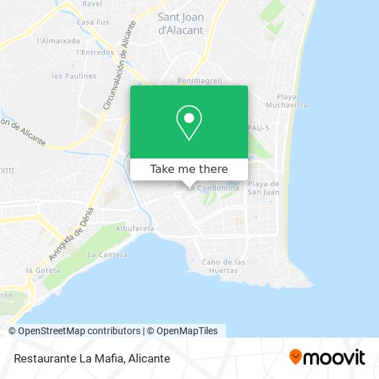 Restaurante La Mafia map
