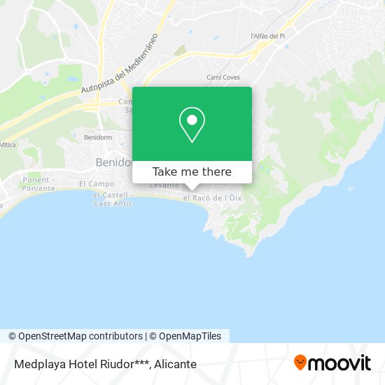 Medplaya Hotel Riudor*** map