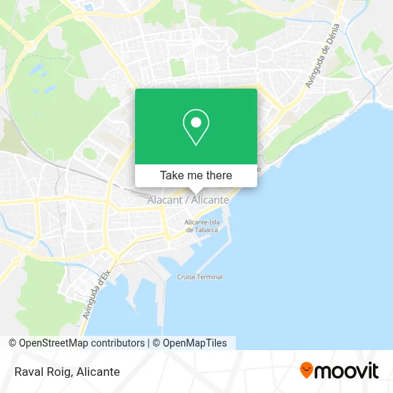 Raval Roig map