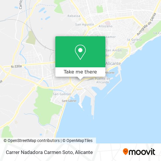 Carrer Nadadora Carmen Soto map