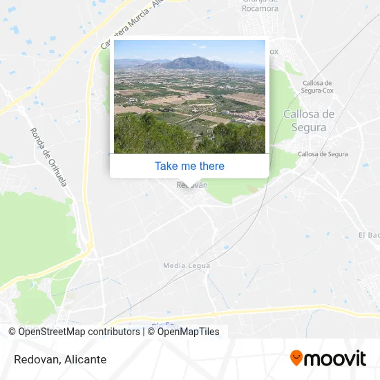 Redovan map