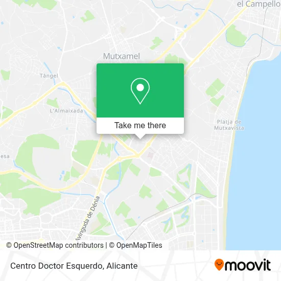 Centro Doctor Esquerdo map