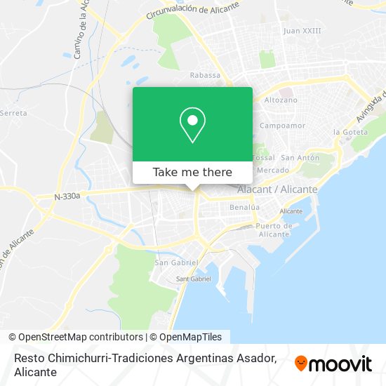 Resto Chimichurri-Tradiciones Argentinas Asador map