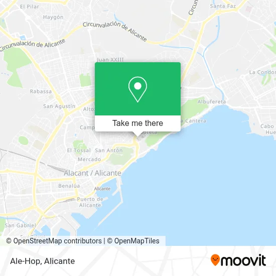 Ale-Hop map