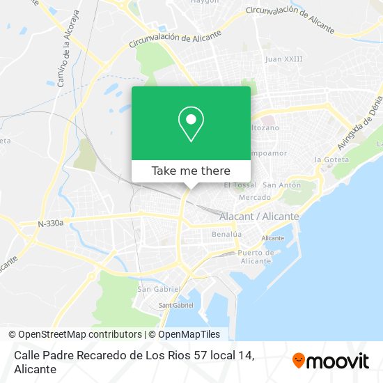 Calle Padre Recaredo de Los Rios 57 local 14 map
