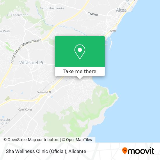 Sha Wellness Clinic (Oficial) map