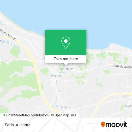 Setla map