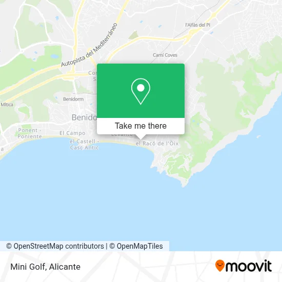 Mini Golf map