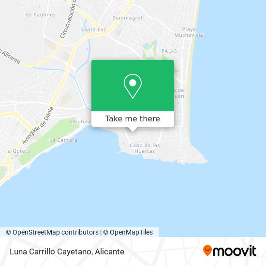 Luna Carrillo Cayetano map