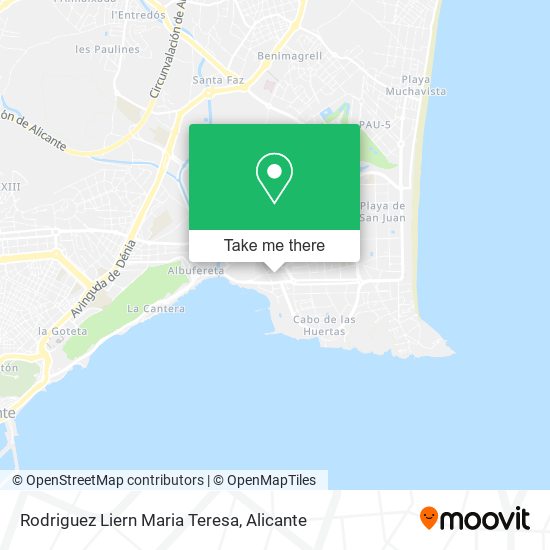 Rodriguez Liern Maria Teresa map