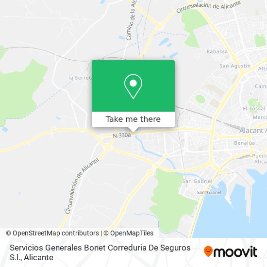 Servicios Generales Bonet Correduria De Seguros S.l. map