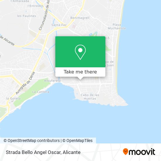 Strada Bello Angel Oscar map