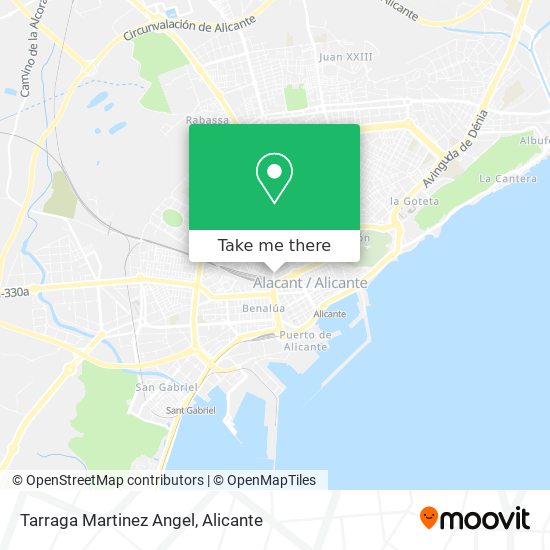 Tarraga Martinez Angel map