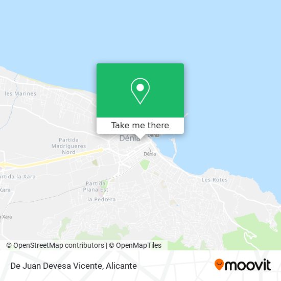 De Juan Devesa Vicente map