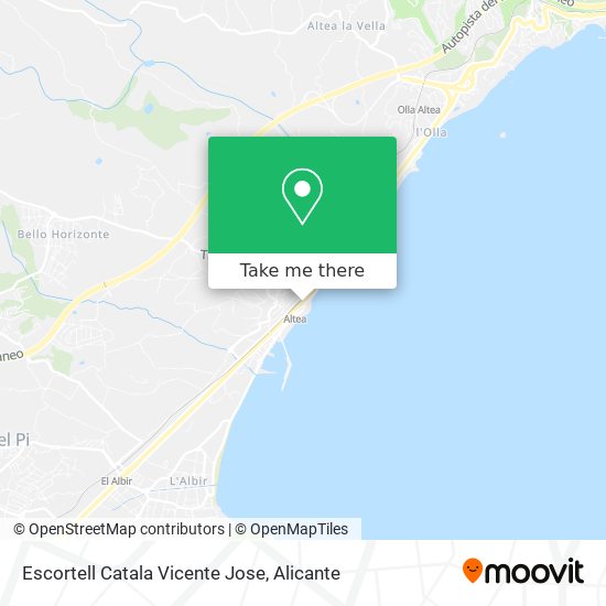 Escortell Catala Vicente Jose map