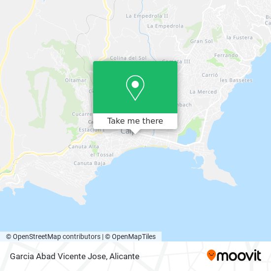 Garcia Abad Vicente Jose map