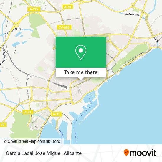 Garcia Lacal Jose Miguel map