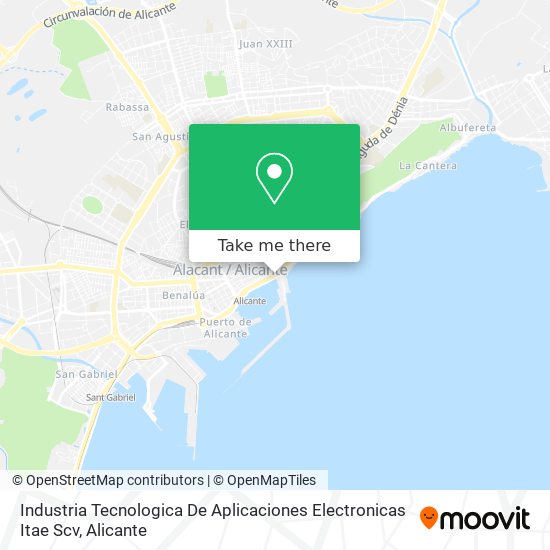 Industria Tecnologica De Aplicaciones Electronicas Itae Scv map