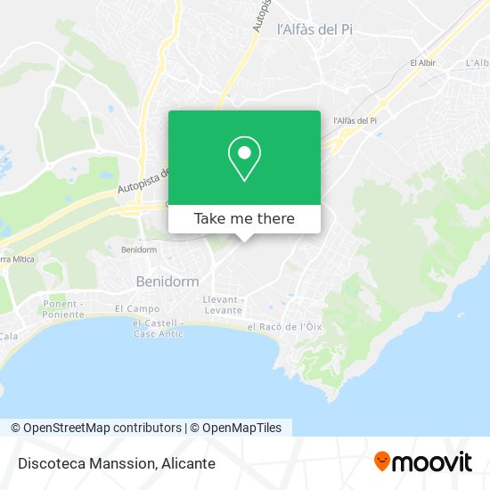 Discoteca Manssion map