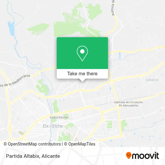 Partida Altabix map