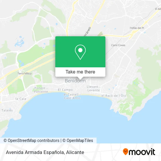 Avenida Armada Española map