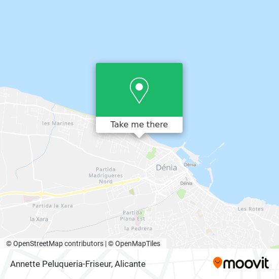 Annette Peluqueria-Friseur map