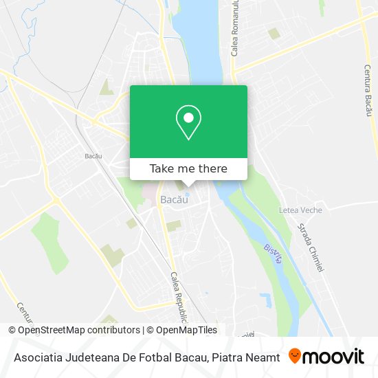 Asociatia Judeteana De Fotbal Bacau map